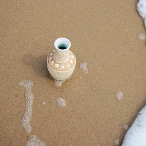 Made Out of Water handmade ceramic sea shell vase